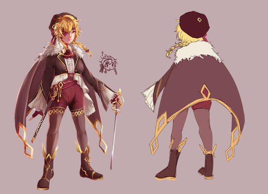 Llise - Original Character Design