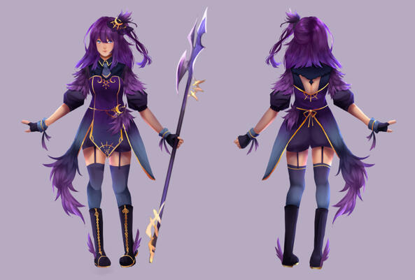 Aylin - Original Character Design