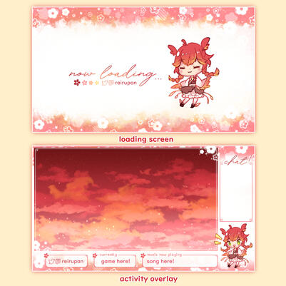 Alphiria - Stream Overlay Graphic Design